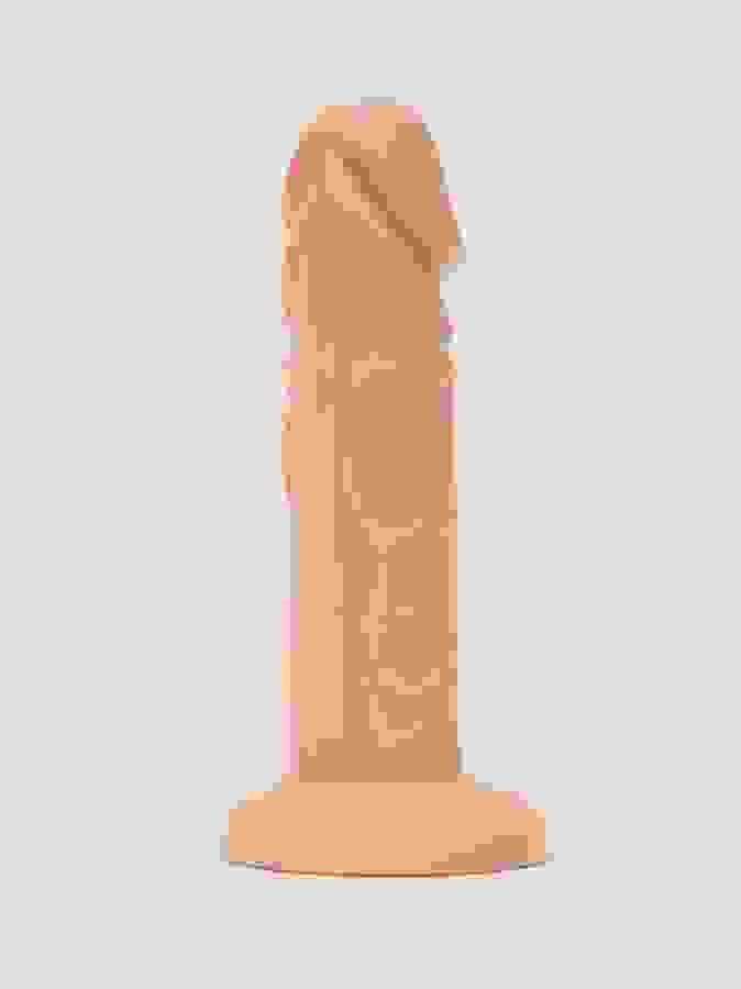 Lifelike Lover Basic Realistic Suction Cup Dildo 6 Inch, Flesh Tan, hi-res